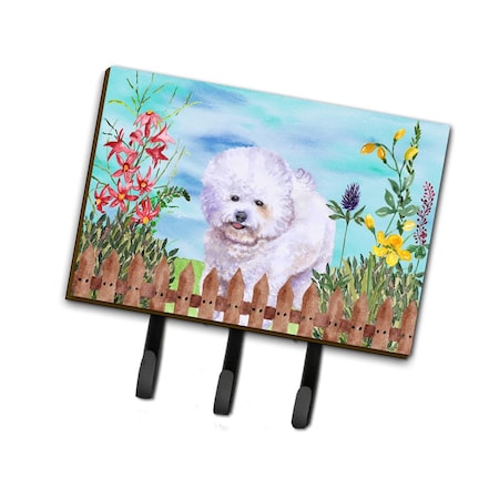 Jensendistributionservices Bichon Frise Spring Leash or Key Holder MI2087315